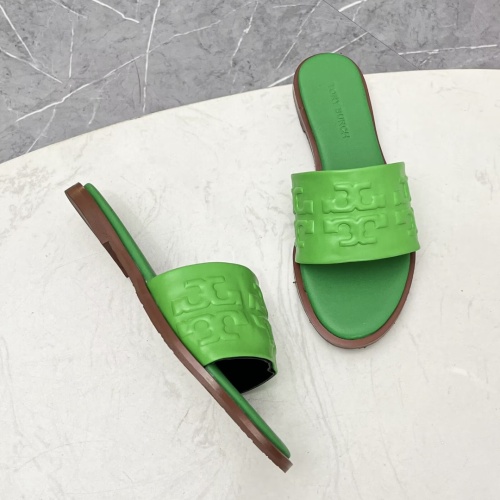 Replica Tory Burch TB Slippers For Women #1236354 $80.00 USD for Wholesale