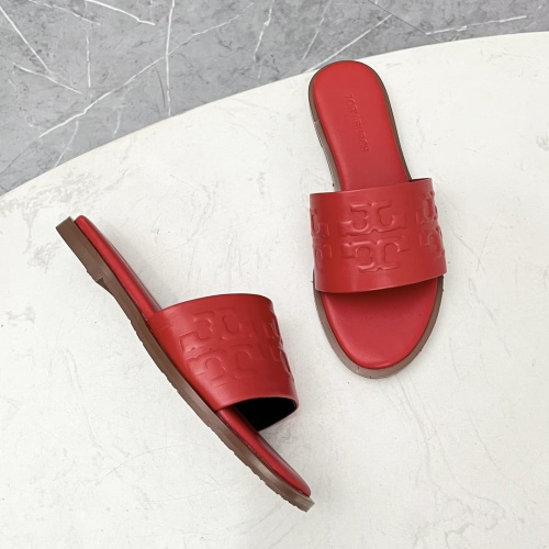 Replica Tory Burch TB Slippers For Women #1236355 $80.00 USD for Wholesale