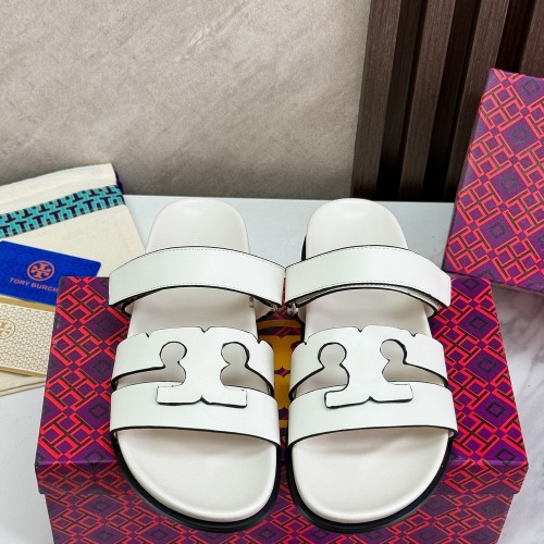 Tory Burch TB Slippers For Women #1236358 $80.00 USD, Wholesale Replica Tory Burch TB Slippers