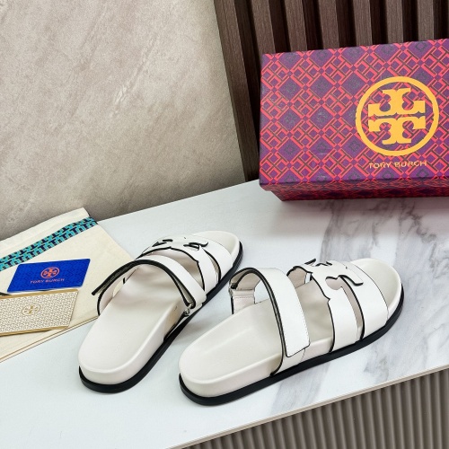 Replica Tory Burch TB Slippers For Women #1236358 $80.00 USD for Wholesale