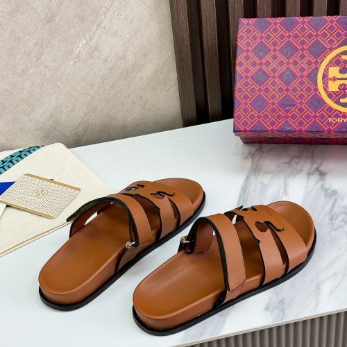 Replica Tory Burch TB Slippers For Women #1236360 $80.00 USD for Wholesale