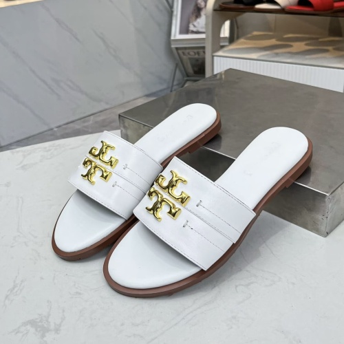 Tory Burch TB Slippers For Women #1236363 $80.00 USD, Wholesale Replica Tory Burch TB Slippers