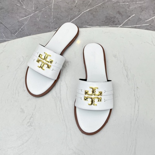 Replica Tory Burch TB Slippers For Women #1236363 $80.00 USD for Wholesale