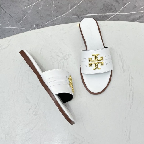 Replica Tory Burch TB Slippers For Women #1236363 $80.00 USD for Wholesale