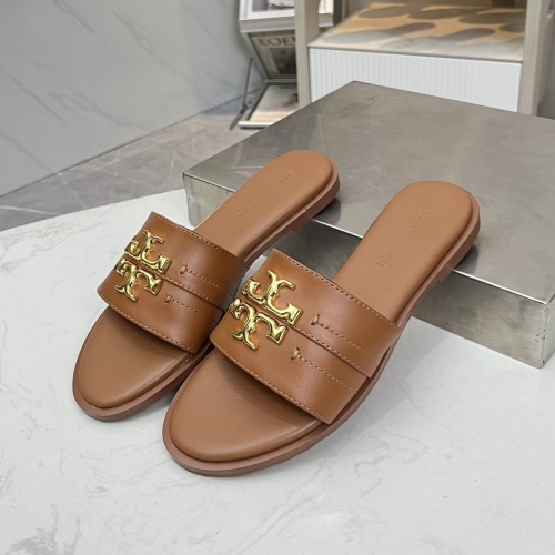 Tory Burch TB Slippers For Women #1236378 $80.00 USD, Wholesale Replica Tory Burch TB Slippers