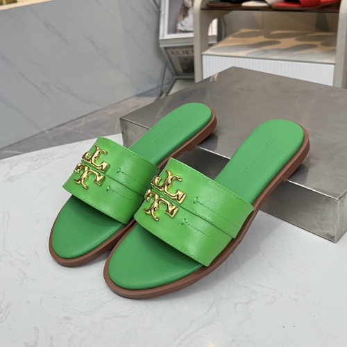 Tory Burch TB Slippers For Women #1236380 $80.00 USD, Wholesale Replica Tory Burch TB Slippers