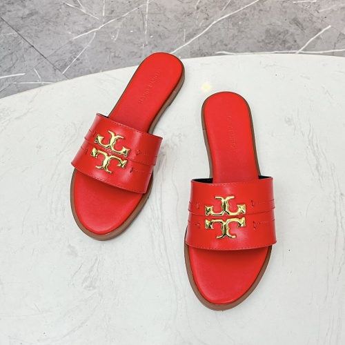 Replica Tory Burch TB Slippers For Women #1236389 $80.00 USD for Wholesale