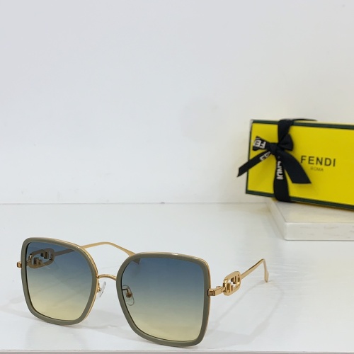 Fendi AAA Quality Sunglasses #1236397 $48.00 USD, Wholesale Replica Fendi AAA Quality Sunglasses