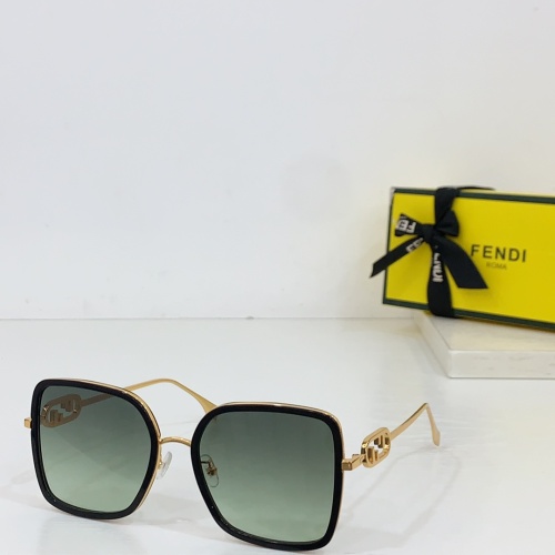 Fendi AAA Quality Sunglasses #1236399 $48.00 USD, Wholesale Replica Fendi AAA Quality Sunglasses