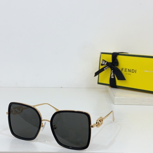 Fendi AAA Quality Sunglasses #1236400 $48.00 USD, Wholesale Replica Fendi AAA Quality Sunglasses