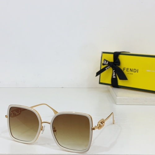 Fendi AAA Quality Sunglasses #1236402 $48.00 USD, Wholesale Replica Fendi AAA Quality Sunglasses