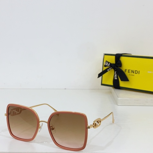 Fendi AAA Quality Sunglasses #1236403 $48.00 USD, Wholesale Replica Fendi AAA Quality Sunglasses