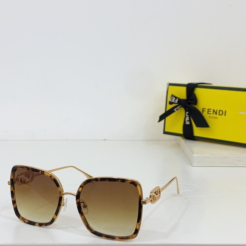 Fendi AAA Quality Sunglasses #1236404 $48.00 USD, Wholesale Replica Fendi AAA Quality Sunglasses