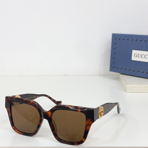 Gucci AAA Quality Sunglasses #1236411 $60.00 USD, Wholesale Replica Gucci AAA Quality Sunglasses