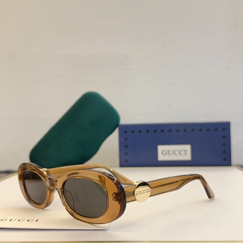 Gucci AAA Quality Sunglasses #1236412 $60.00 USD, Wholesale Replica Gucci AAA Quality Sunglasses