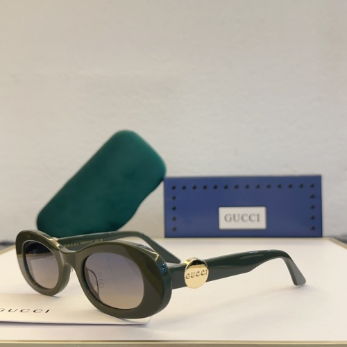 Gucci AAA Quality Sunglasses #1236417 $60.00 USD, Wholesale Replica Gucci AAA Quality Sunglasses