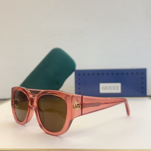 Gucci AAA Quality Sunglasses #1236418 $52.00 USD, Wholesale Replica Gucci AAA Quality Sunglasses