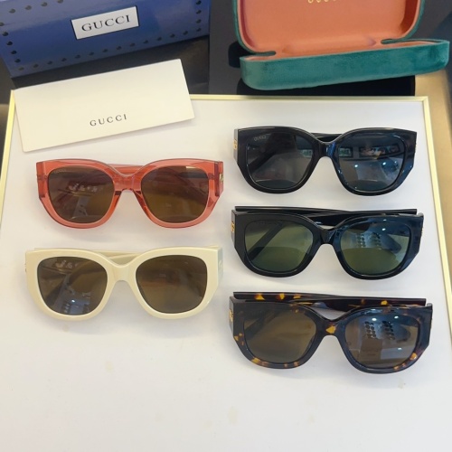 Replica Gucci AAA Quality Sunglasses #1236422 $52.00 USD for Wholesale