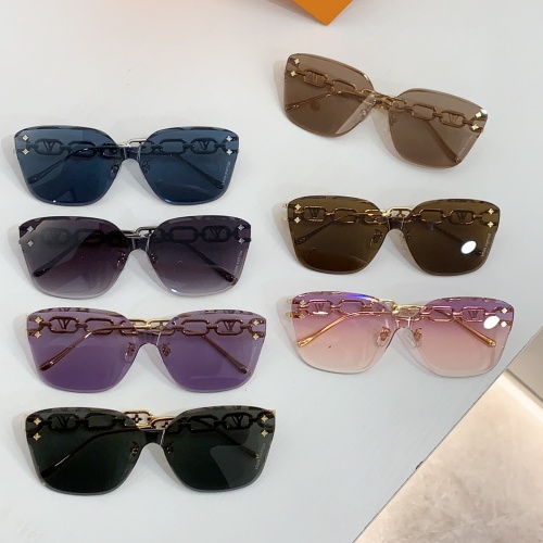 Replica Louis Vuitton AAA Quality Sunglasses #1236441 $60.00 USD for Wholesale