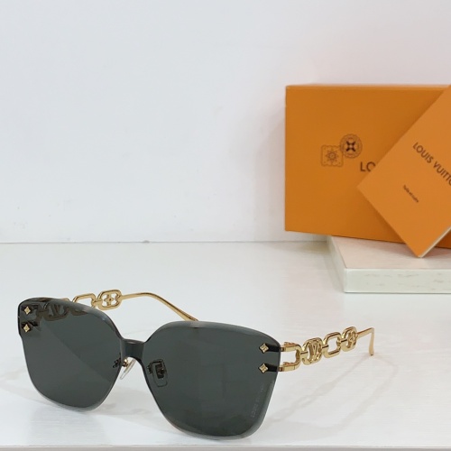 Louis Vuitton AAA Quality Sunglasses #1236442 $60.00 USD, Wholesale Replica Louis Vuitton AAA Quality Sunglasses