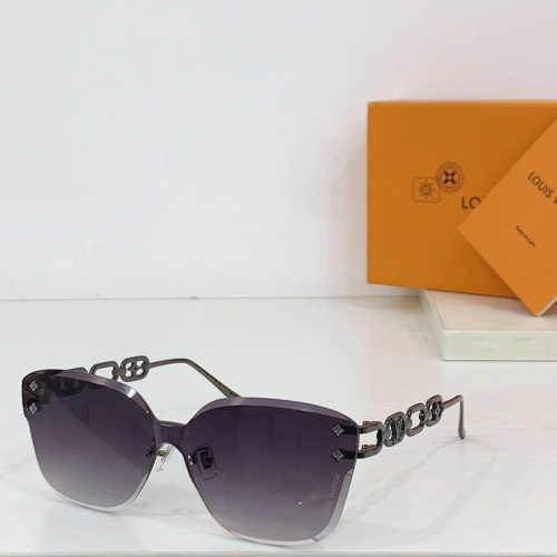 Louis Vuitton AAA Quality Sunglasses #1236443 $60.00 USD, Wholesale Replica Louis Vuitton AAA Quality Sunglasses