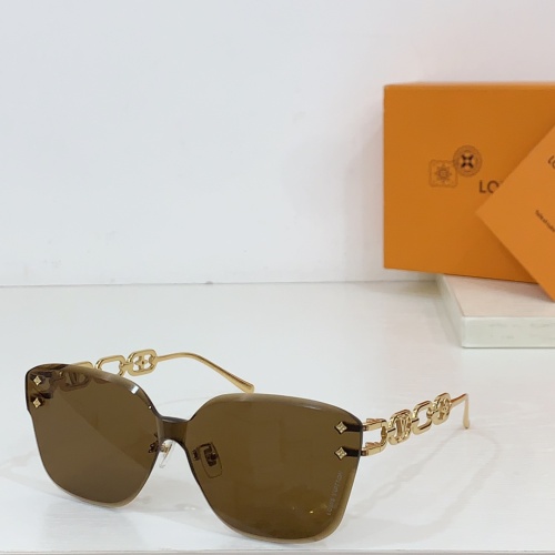 Louis Vuitton AAA Quality Sunglasses #1236444 $60.00 USD, Wholesale Replica Louis Vuitton AAA Quality Sunglasses