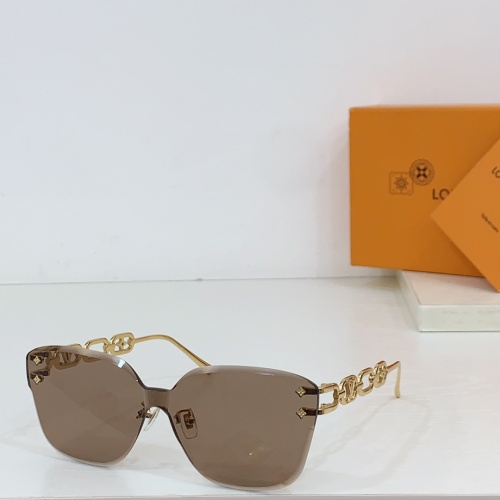 Louis Vuitton AAA Quality Sunglasses #1236445 $60.00 USD, Wholesale Replica Louis Vuitton AAA Quality Sunglasses