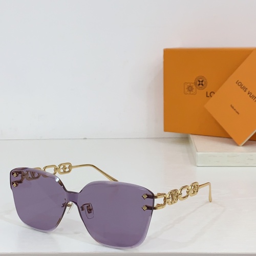 Louis Vuitton AAA Quality Sunglasses #1236446 $60.00 USD, Wholesale Replica Louis Vuitton AAA Quality Sunglasses