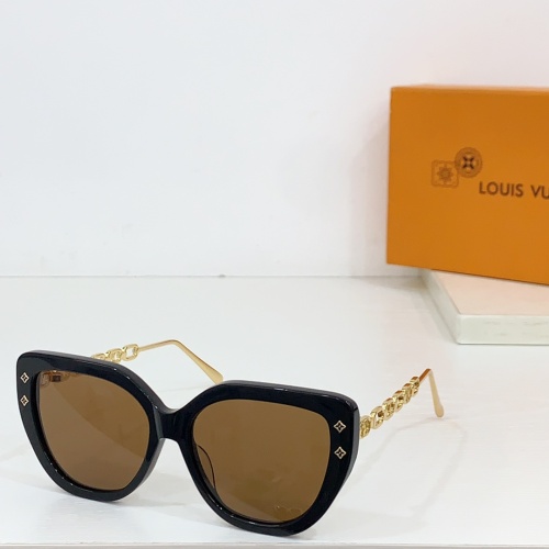 Louis Vuitton AAA Quality Sunglasses #1236449 $48.00 USD, Wholesale Replica Louis Vuitton AAA Quality Sunglasses