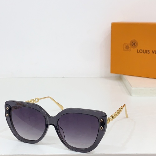 Louis Vuitton AAA Quality Sunglasses #1236450 $48.00 USD, Wholesale Replica Louis Vuitton AAA Quality Sunglasses