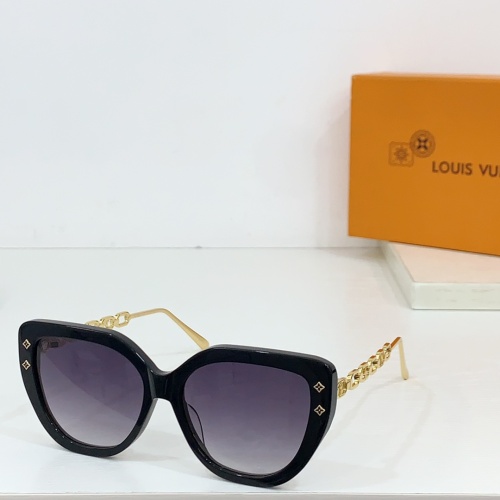 Louis Vuitton AAA Quality Sunglasses #1236451 $48.00 USD, Wholesale Replica Louis Vuitton AAA Quality Sunglasses