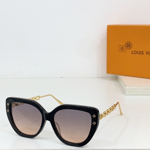 Louis Vuitton AAA Quality Sunglasses #1236452 $48.00 USD, Wholesale Replica Louis Vuitton AAA Quality Sunglasses