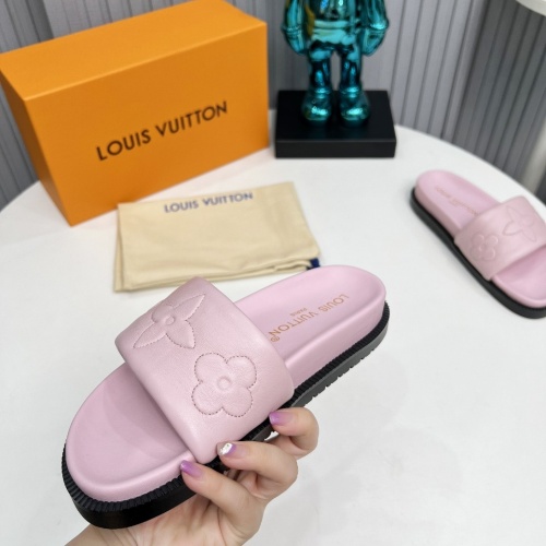 Replica Louis Vuitton Slippers For Women #1236478 $80.00 USD for Wholesale