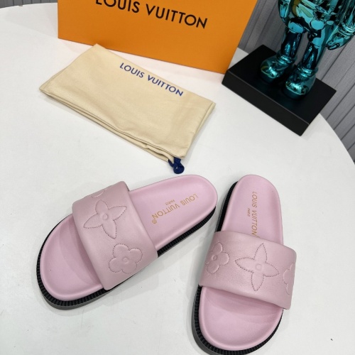 Replica Louis Vuitton Slippers For Women #1236478 $80.00 USD for Wholesale