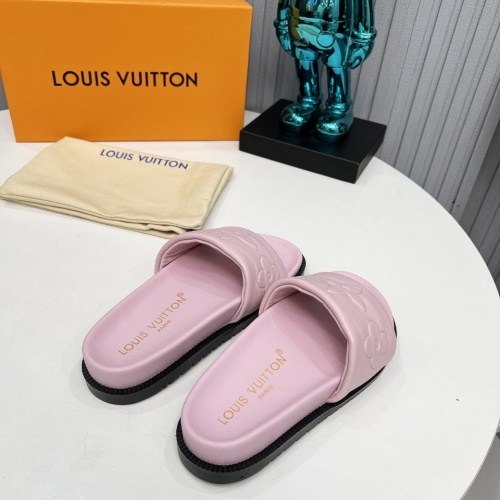 Replica Louis Vuitton Slippers For Women #1236478 $80.00 USD for Wholesale