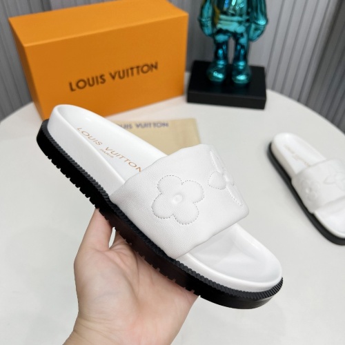 Replica Louis Vuitton Slippers For Women #1236479 $80.00 USD for Wholesale