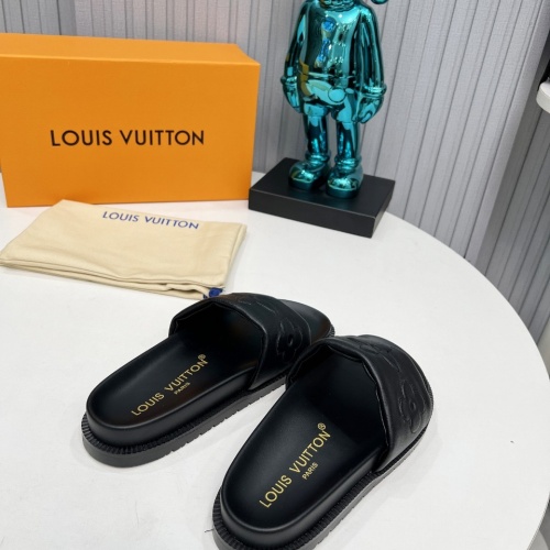 Replica Louis Vuitton Slippers For Women #1236480 $80.00 USD for Wholesale