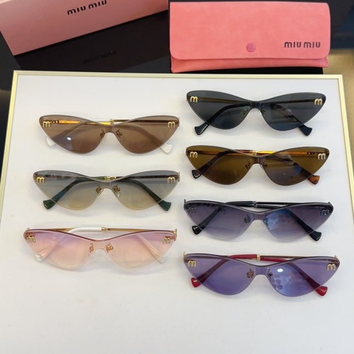 Replica MIU MIU AAA Quality Sunglasses #1236481 $60.00 USD for Wholesale