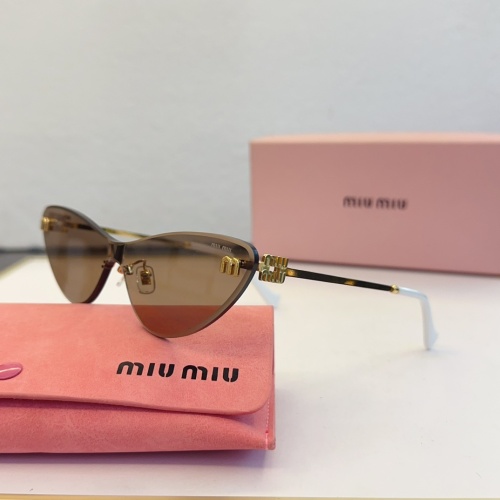 MIU MIU AAA Quality Sunglasses #1236483 $60.00 USD, Wholesale Replica MIU MIU AAA Sunglasses