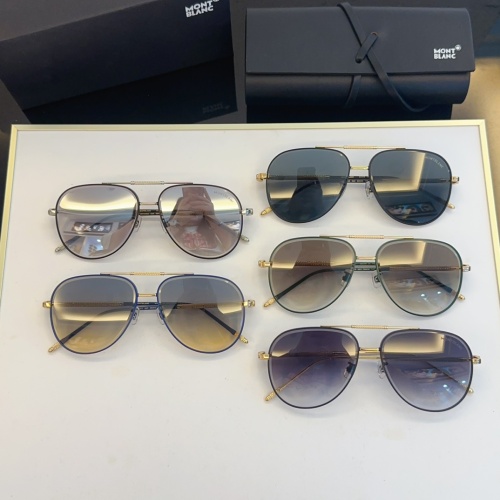 Replica Montblanc AAA Quality Sunglasses #1236503 $52.00 USD for Wholesale