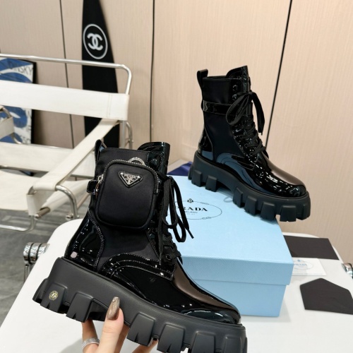 Replica Prada Boots For Women #1236507 $125.00 USD for Wholesale