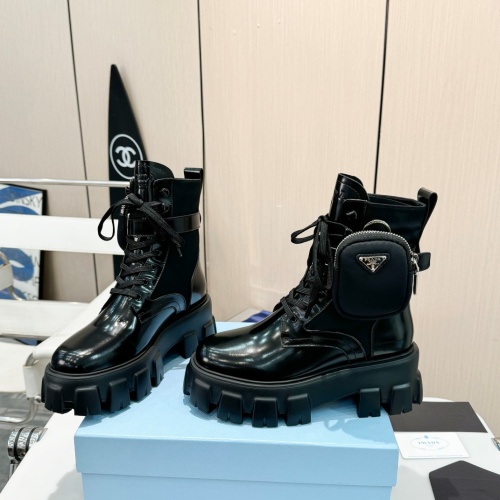 Prada Boots For Women #1236508 $125.00 USD, Wholesale Replica Prada Boots