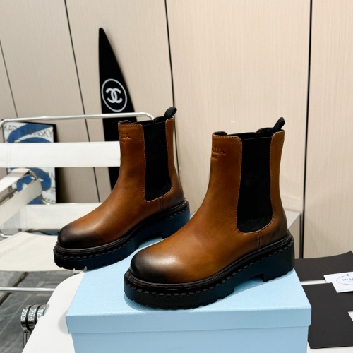 Prada Boots For Women #1236514 $128.00 USD, Wholesale Replica Prada Boots