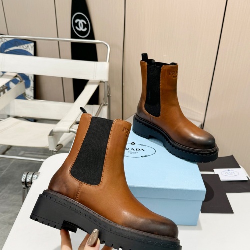 Replica Prada Boots For Women #1236514 $128.00 USD for Wholesale