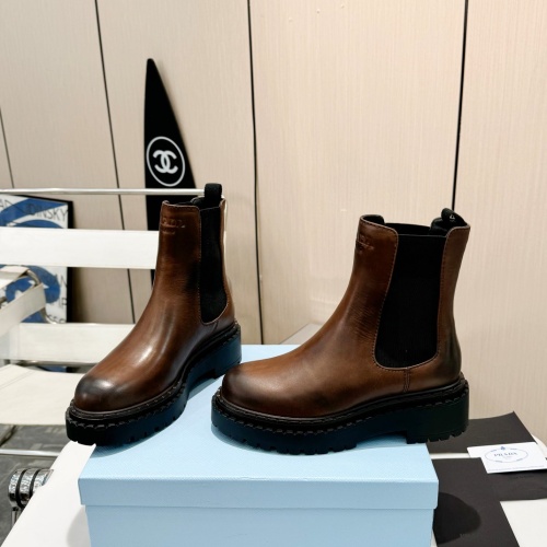 Replica Prada Boots For Women #1236515 $128.00 USD for Wholesale