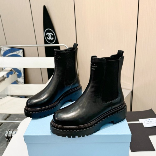 Prada Boots For Women #1236522 $128.00 USD, Wholesale Replica Prada Boots