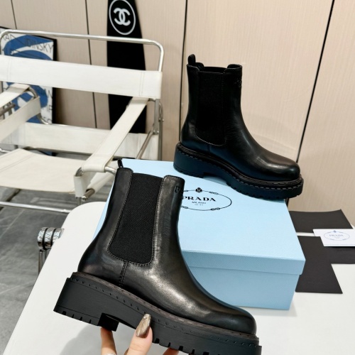 Replica Prada Boots For Women #1236522 $128.00 USD for Wholesale