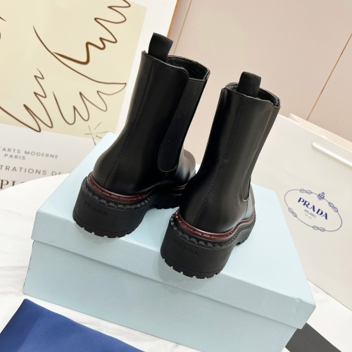 Replica Prada Boots For Women #1236523 $105.00 USD for Wholesale