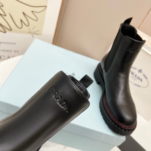 Replica Prada Boots For Women #1236523 $105.00 USD for Wholesale