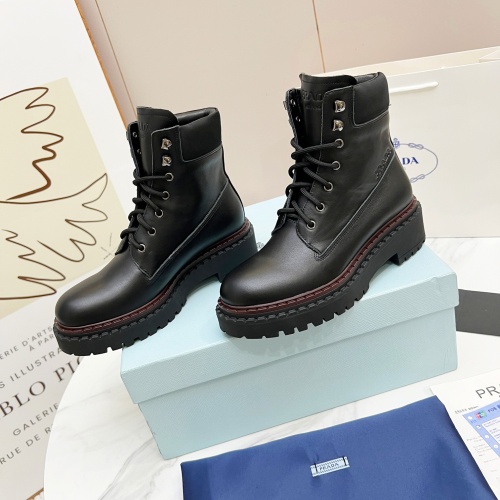 Prada Boots For Women #1236524 $108.00 USD, Wholesale Replica Prada Boots